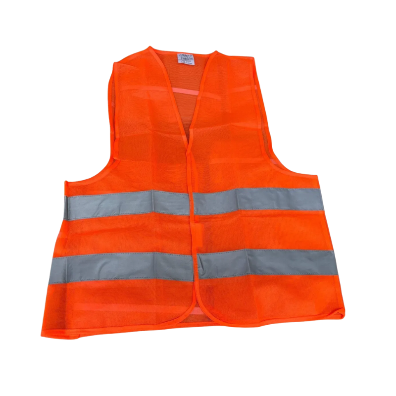 Safety Hi-Vis Vest with Reflector - 60 GSM High Visibility Safety Vest Marvi Sons